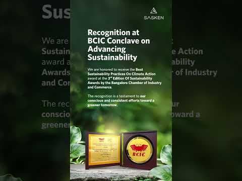 Sasken Wins Best Sustainability Practices on Climate Action | BCIC Awards 2026
