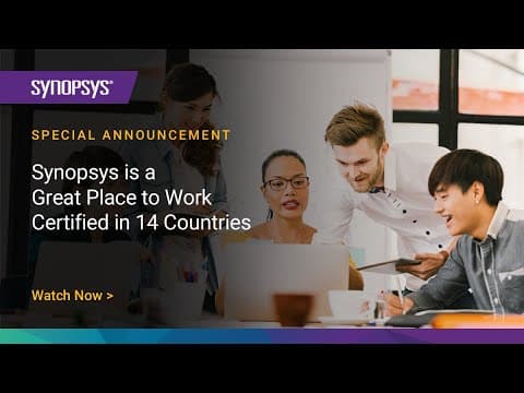 Synopsys is a Great Place to Work Certified in 14 Countries  | Synopsys