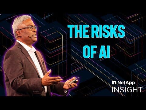 The RISKS of AI | George Kurian, CEO | NetApp INSIGHT 2024