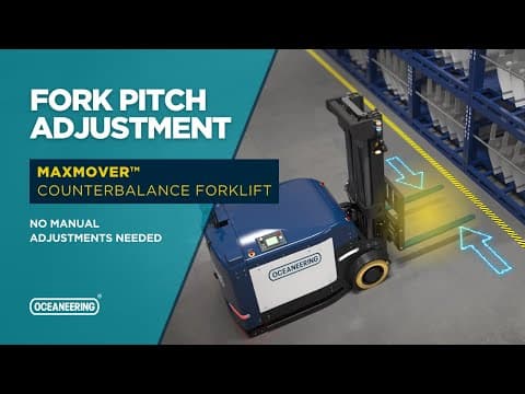 MaxMover™ Forklift with Fork Pitch Adjustment (FPA) – Boost Efficiency & Reduce Downtime!