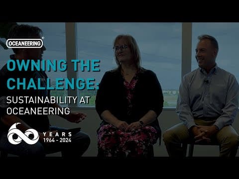 Owning the Challenge: Sustainability | Oceaneering