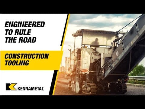 Stronger Roads Start Here: Kennametal Road Milling & Soil Stabilization