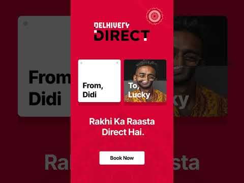 Send a Rakhi to your entourage with Delhivery Direct