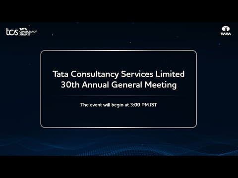 TCS 30th Annual General Meeting 2024-25