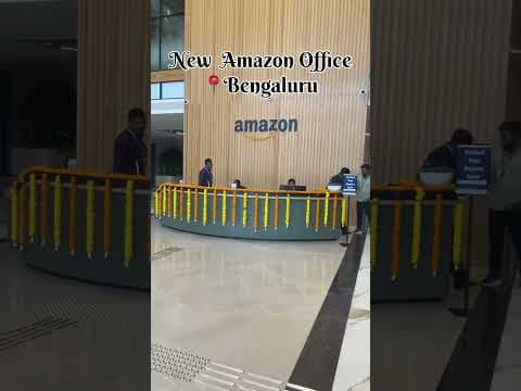 Amazon Bengaluru HQ has a new address! Say hello to BLR37 #amazonindia #office #shorts