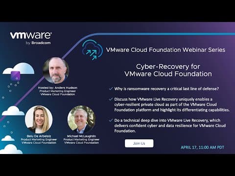 Cyber-Recovery for VMware Cloud Foundation