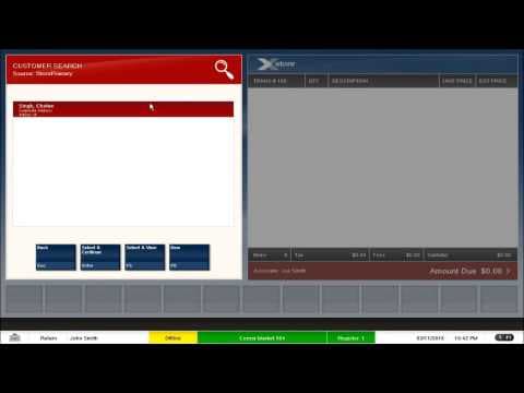 Oracle Xstore POS DEMO