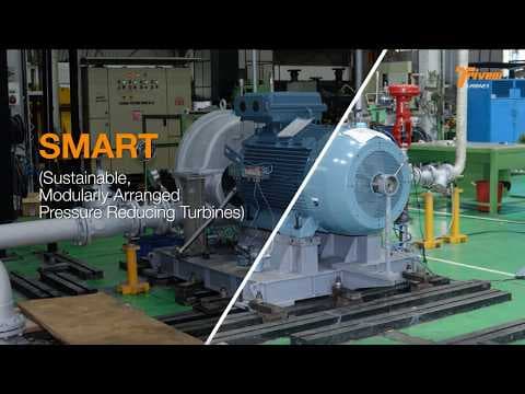 SMART ( Sustainable, Modularly Arranged Presuure Reducing Turbines ) by Triveni Turbines