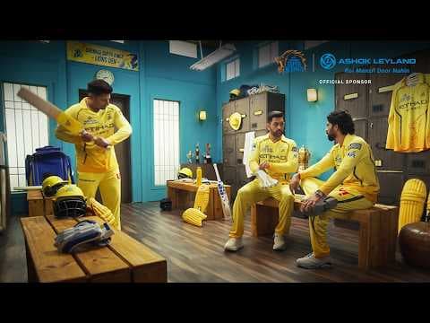 Ashok Leyland x Chennai Super Kings | Built to Deliver