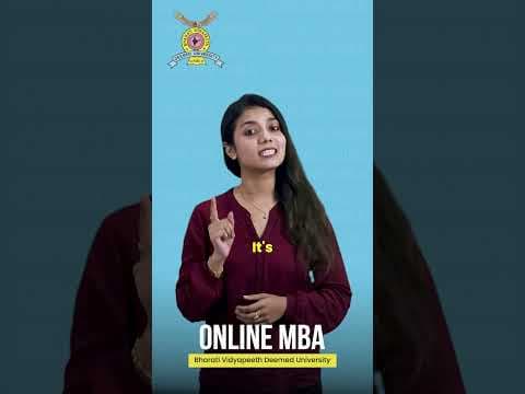 Full-Time Working? Get an MBA Online with Bhartiya Vidyapeeth Pune