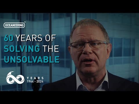 60 Years of Solving the Unsolvable | Oceaneering