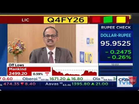 Exclusive Interview of LIC India CEO & MD on CNBC TV18#lic