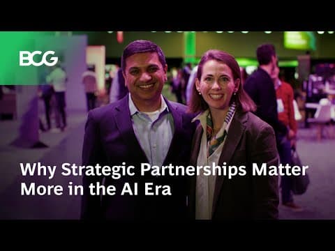 Why Strategic Partnerships Matter More in the AI Era