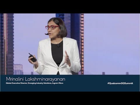 Qualcomm 5G Summit Panel: Ingram Micro’s Mrinalini Lakshminarayanan