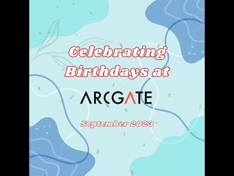 Celebrating Our Amazing Team's Birthdays | #arcgatians #happybirthday