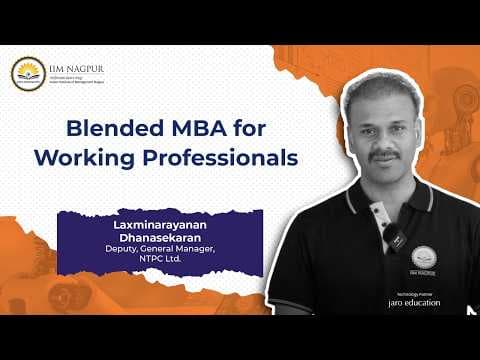 Learning Never Stops | Working Professional at IIM Nagpur