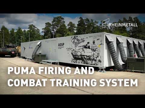 Rheinmetall – Firing and combat training equipment for the Puma IFV