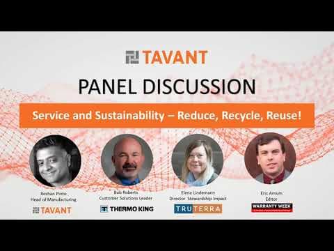 Panel Discussion: Service and Sustainability – Reduce, Recycle, Reuse!