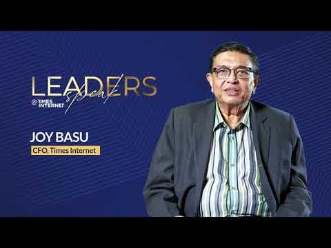 Leaders Speak @Times Internet  Ep. 2 ft. Joy Basu, CFO, Times Internet (FULL EPISODE)