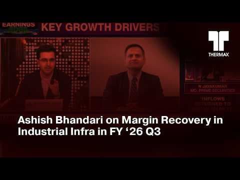 Ashish Bhandari on Margin Recovery in Industrial Infra in FY ‘26 Q3 | NDTV Profit | 09 Feb 2026