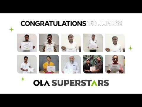 Ola Superstars | Celebrating Their Success | Ola Cabs