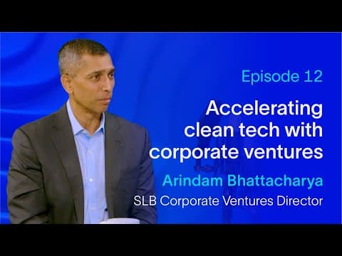 Accelerating clean tech with corporate ventures