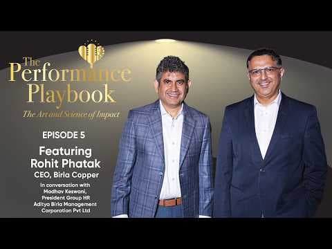 The Performance Playbook - Episode 5 with Rohit Pathak