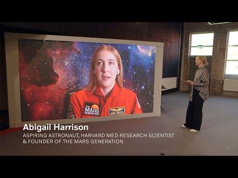 #tecHER2021: Abigail Harrison, known as “Astronaut Abby”, about mentorship and role models