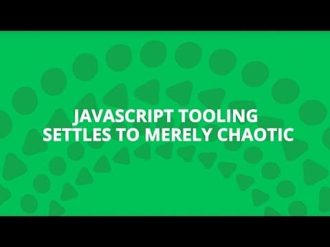 JavaScript Tooling Settles to Merely Chaotic  |  Tech Radar Nov '15