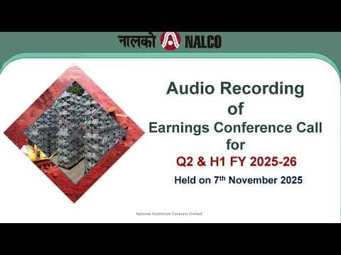 NALCO | Audio Recording | Earnings Conference Call | Q2 & H1 of FY 26