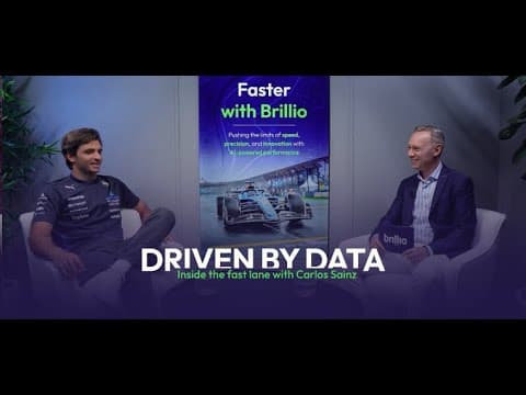 Driven by Data - Inside the Fast Lane with Carlos Sainz