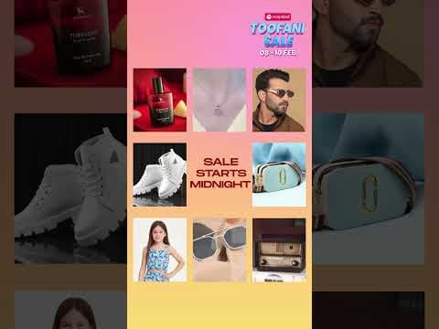 Sale starts tonight