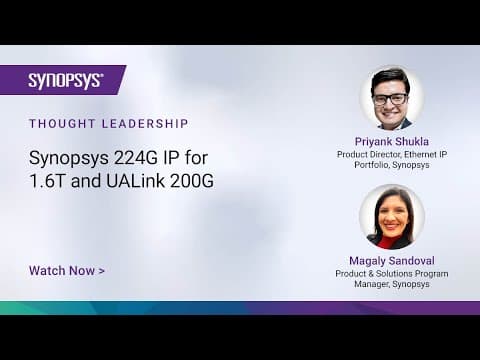 How Synopsys 224G IP is Enabling the Future of 1.6T Networking and UALink 200G | Synopsys