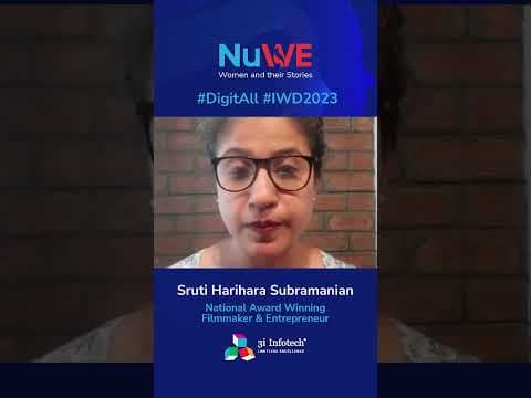 Sruti HariHara Subramanian on #NuWE2023 #WomenEmpowerment #IWD2023