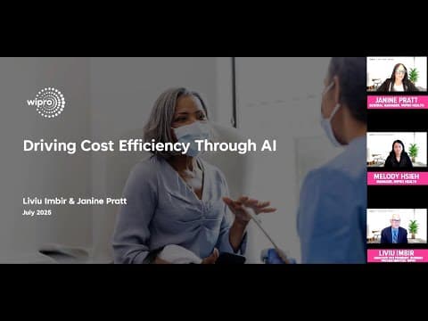 On-Demand Webinar : Driving Cost Efficiency Through AI