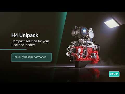 H4 Unipack: The Compact Powerhouse for Backhoe Loaders