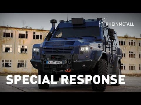 Rheinmetall – Survivor R Spezialeinsatzfahrzeug