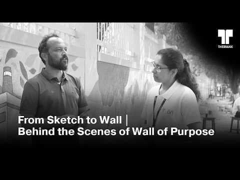 From Sketch to Wall | Behind the Scenes Wall of Purpose