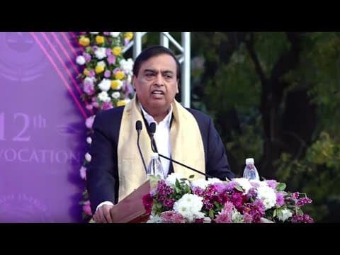 Shri Mukesh D. Ambani’s address at the 12th Convocation of Pandit Deendayal Energy University (PDEU)