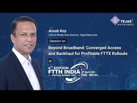 Beyond Broadband: Converged Access and Backhaul for Profitable FTTX Rollout