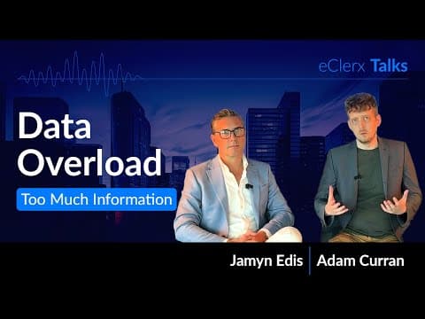 eClerx Talks: Data Overload: Too much information, not enough insight