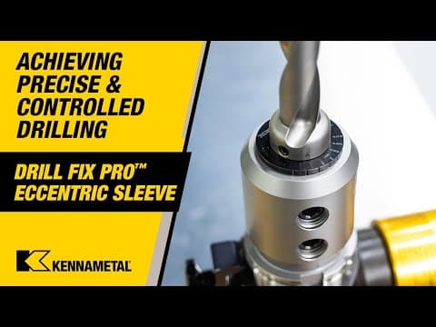 Kennametal Drill Fix PRO™ Eccentric Sleeve