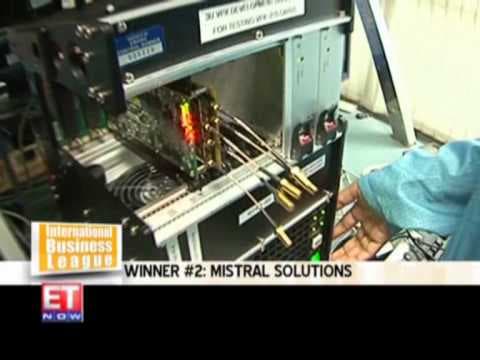 Mistral Solutions featured in FedEx - International Business League on ET-Now