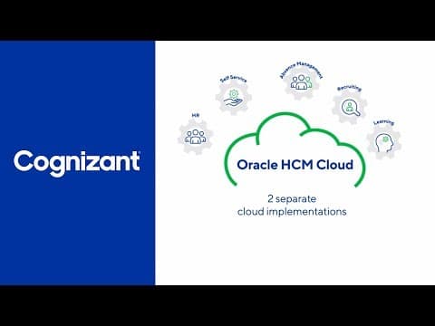 Making Oracle HCM Work For Your Business | Cognizant