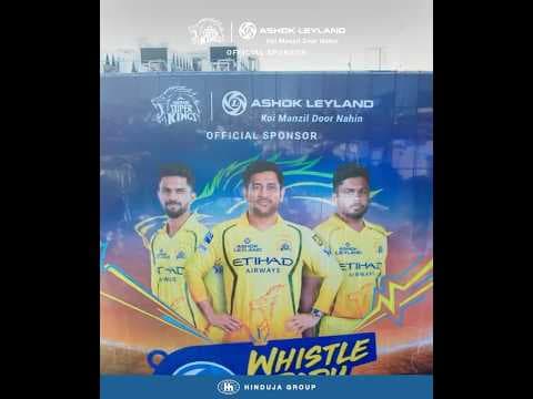 Driving Yellove | Ashok Leyland × Chennai Super Kings Official Partnership