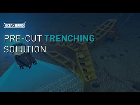 Pre-Cut Trenching Solution | Oceaneering