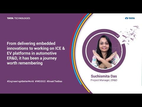 International Women's Day | A Journey towards Embedded Innovations by Sushismita | Tata Technologies