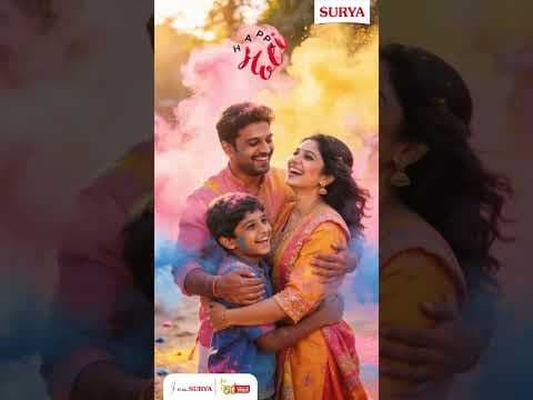 Celebrate a Brighter Holi with Every Colour of Happiness with Surya
