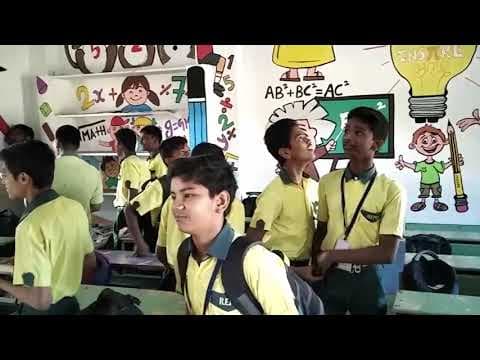 Cybage CSR - CybageAsha Classroom Painting Initiatives - Rashmi English Medium School