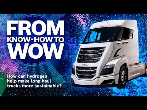Hydrogen-powered trucks | From KNOW-HOW to WOW Podcast